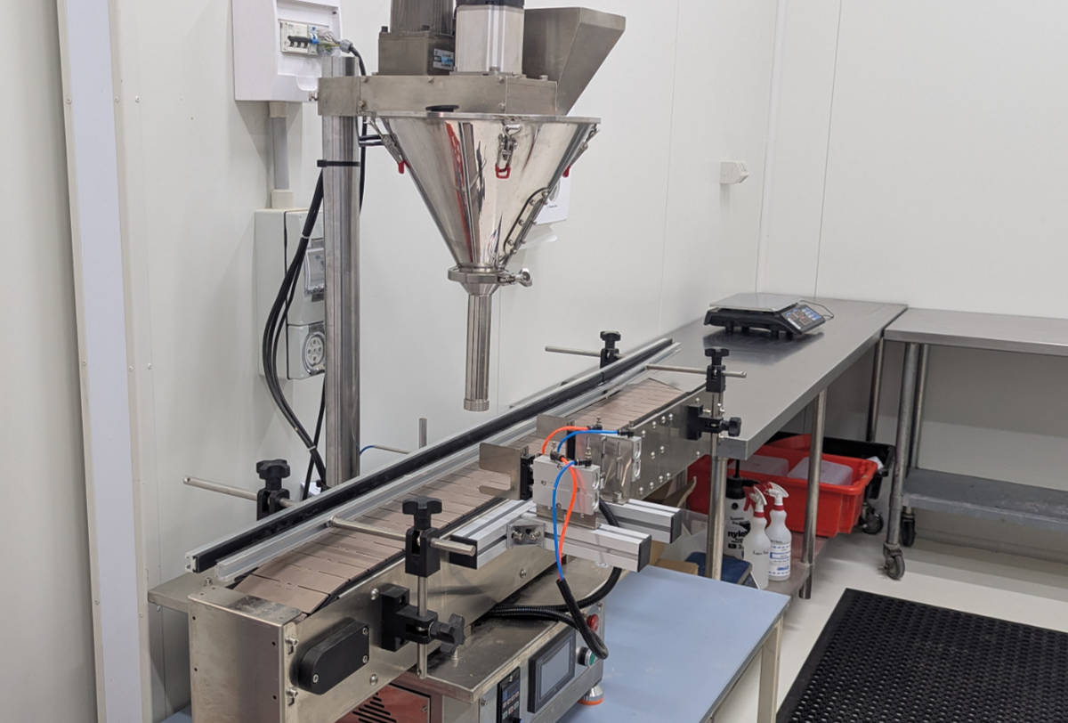 Powder Mixing Machine and conveyor system